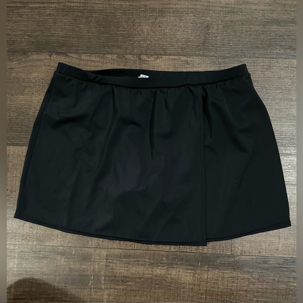 CHRISTINA Skort Built In Bikini Swim Skirt Size 12.